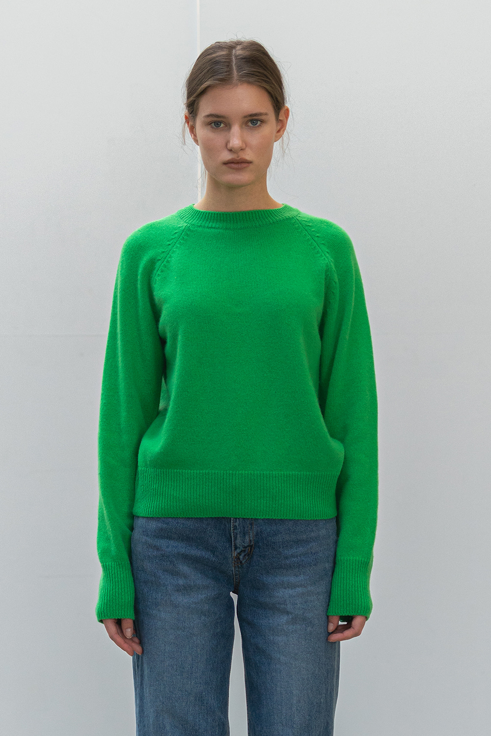 Cashmere lound knit _ Green